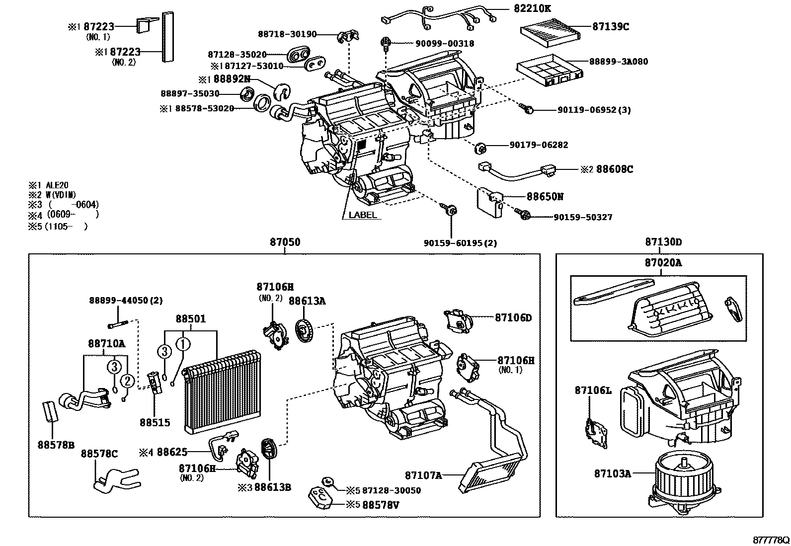 8714 — HEATING & AIR CONDITIONING - COOLER UNIT
