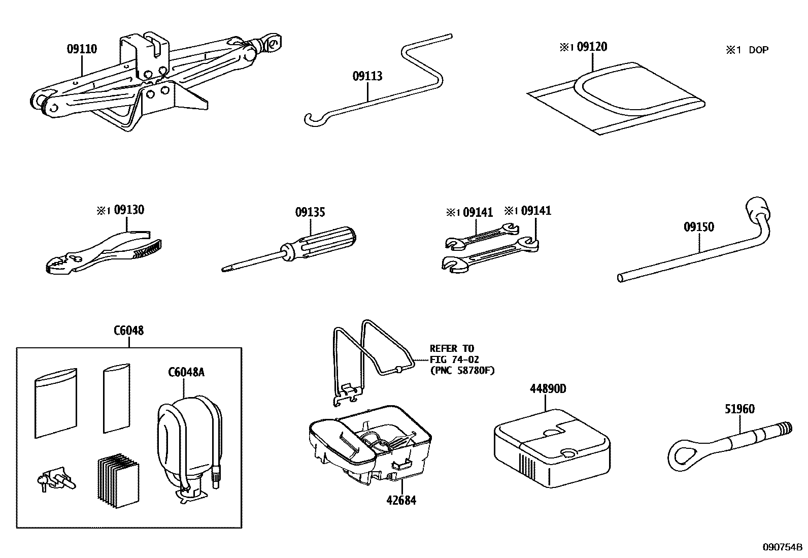 0901 — STANDARD TOOL