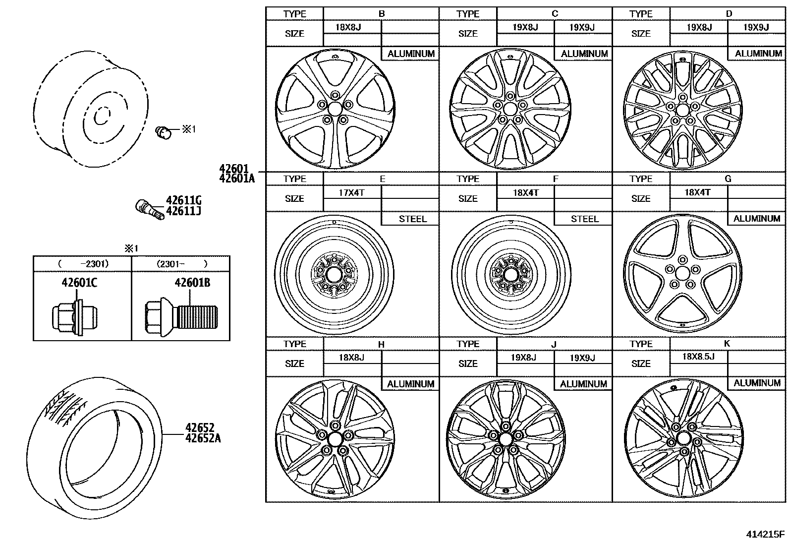 4103 — DISC WHEEL & WHEEL CAP