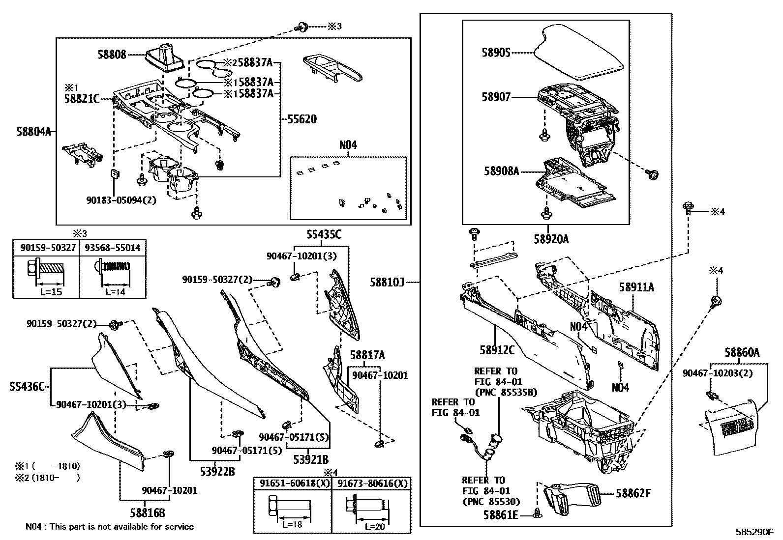 5806 — CONSOLE BOX & BRACKET