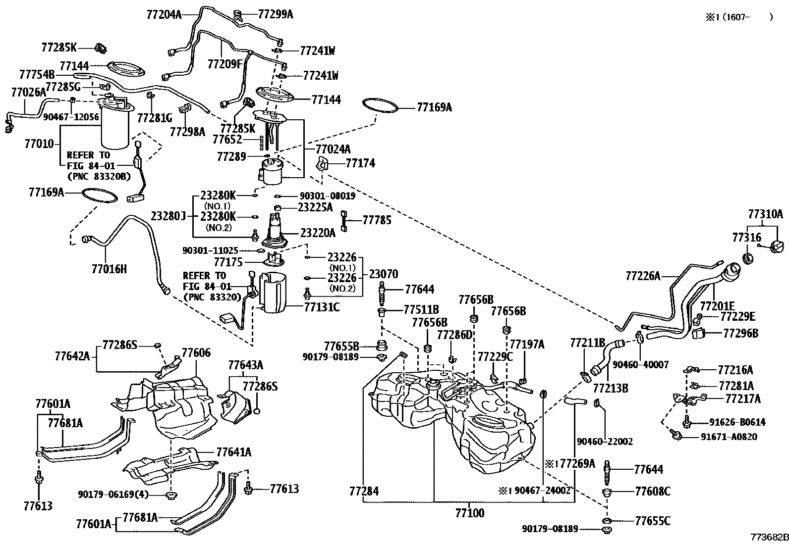 7701 — FUEL TANK & TUBE