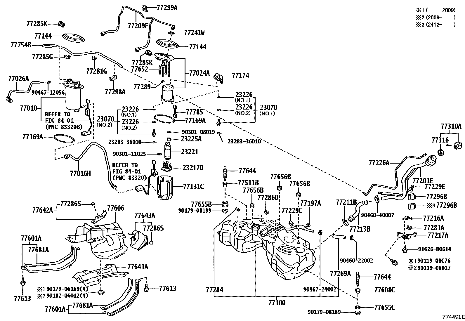 7701 — FUEL TANK & TUBE
