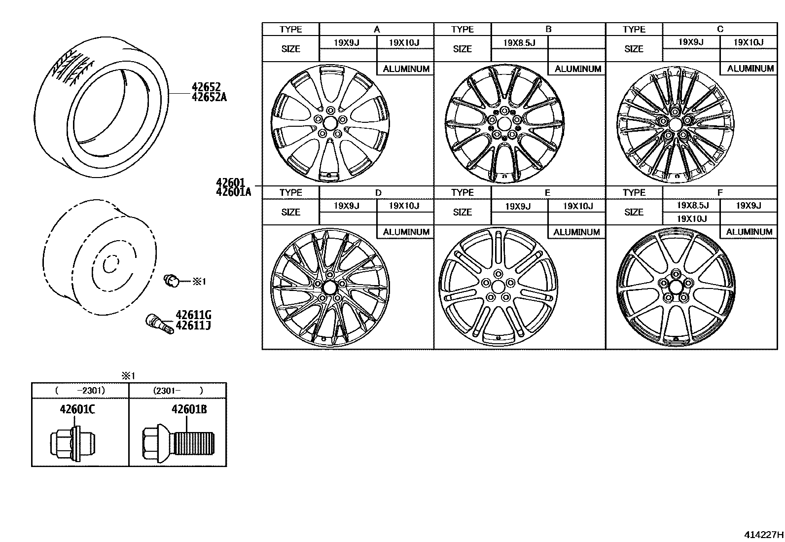 4103 — DISC WHEEL & WHEEL CAP