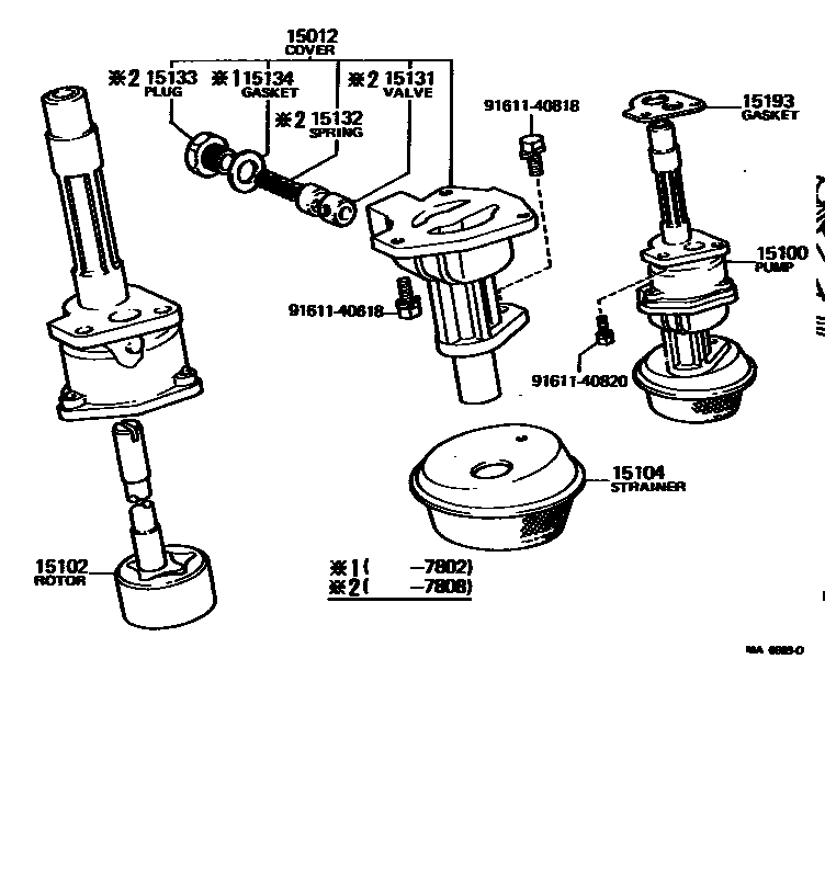 1501 — ENGINE OIL PUMP