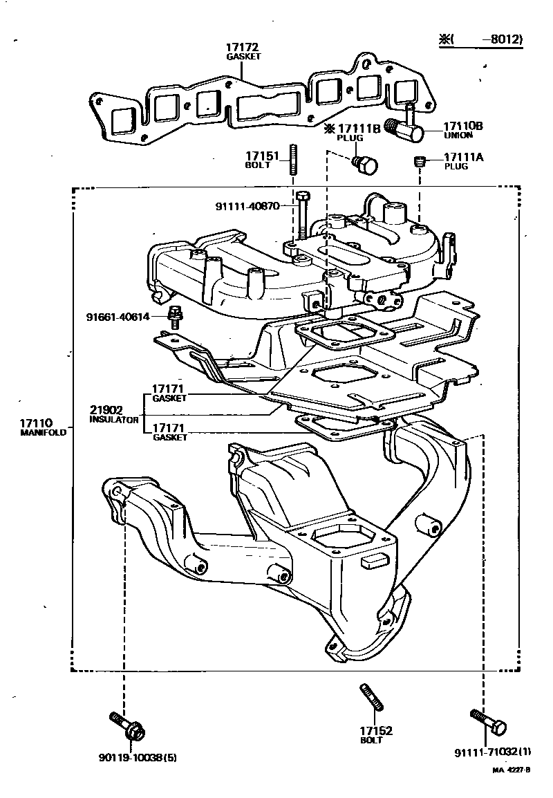 1701 — MANIFOLD