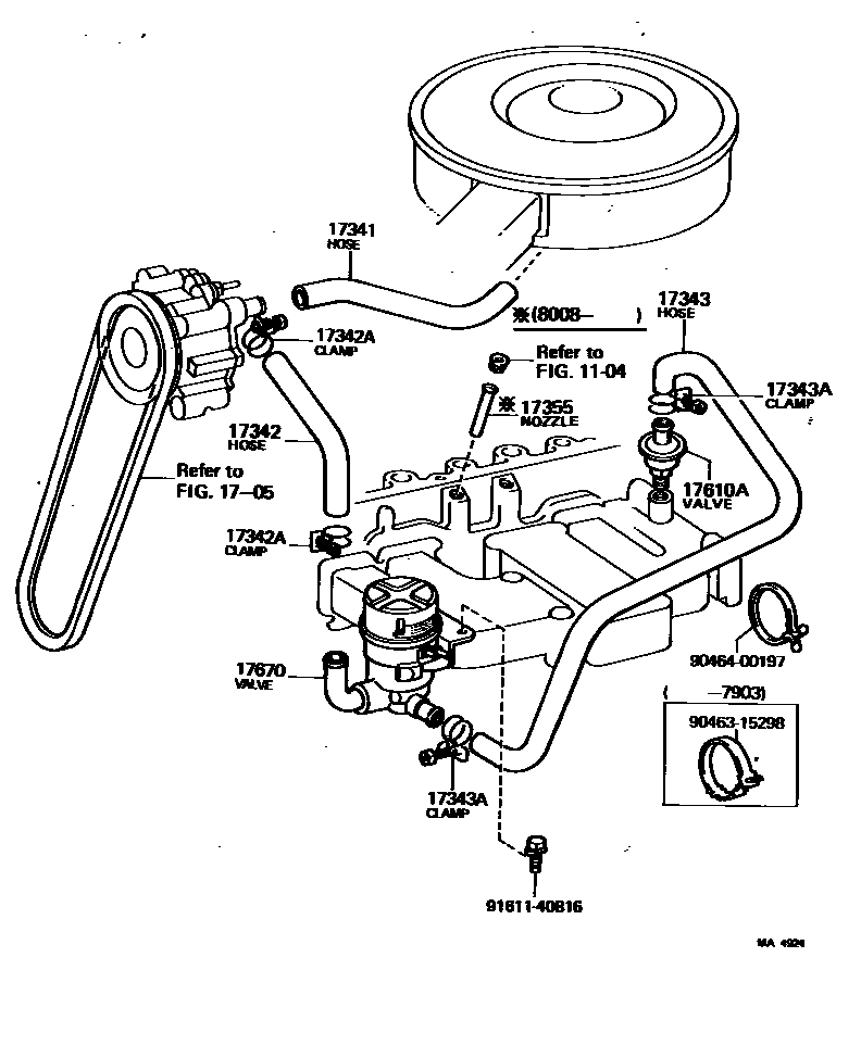 1706 — MANIFOLD AIR INJECTION SYSTEM