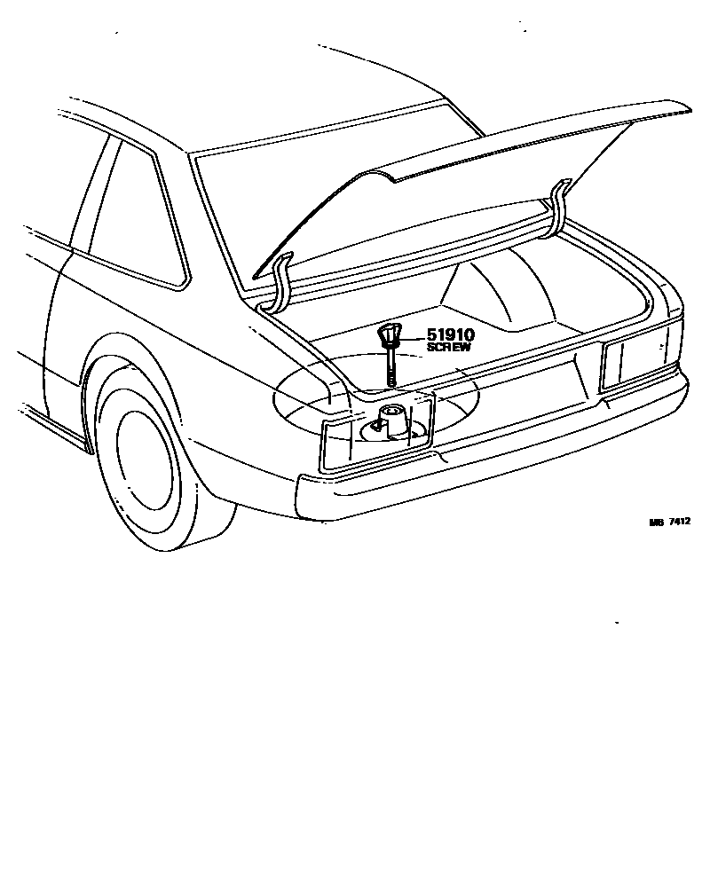 5104 — SPARE WHEEL CARRIER