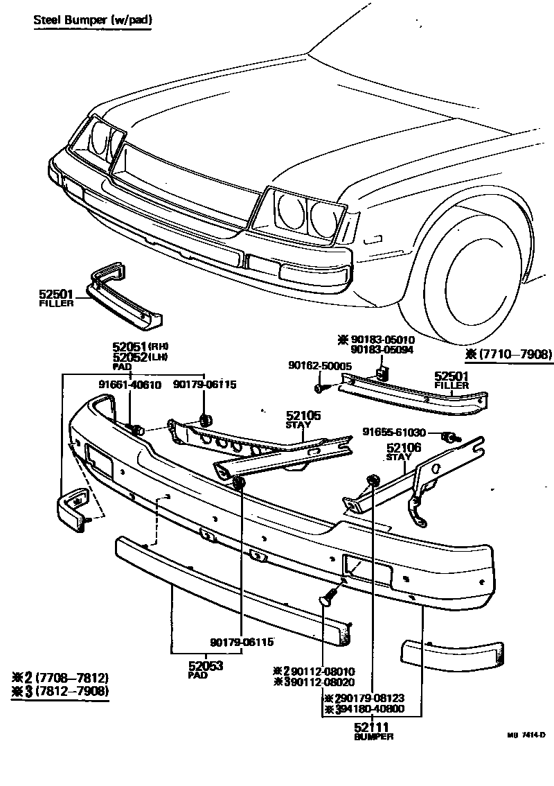 5201 — FRONT BUMPER & BUMPER STAY