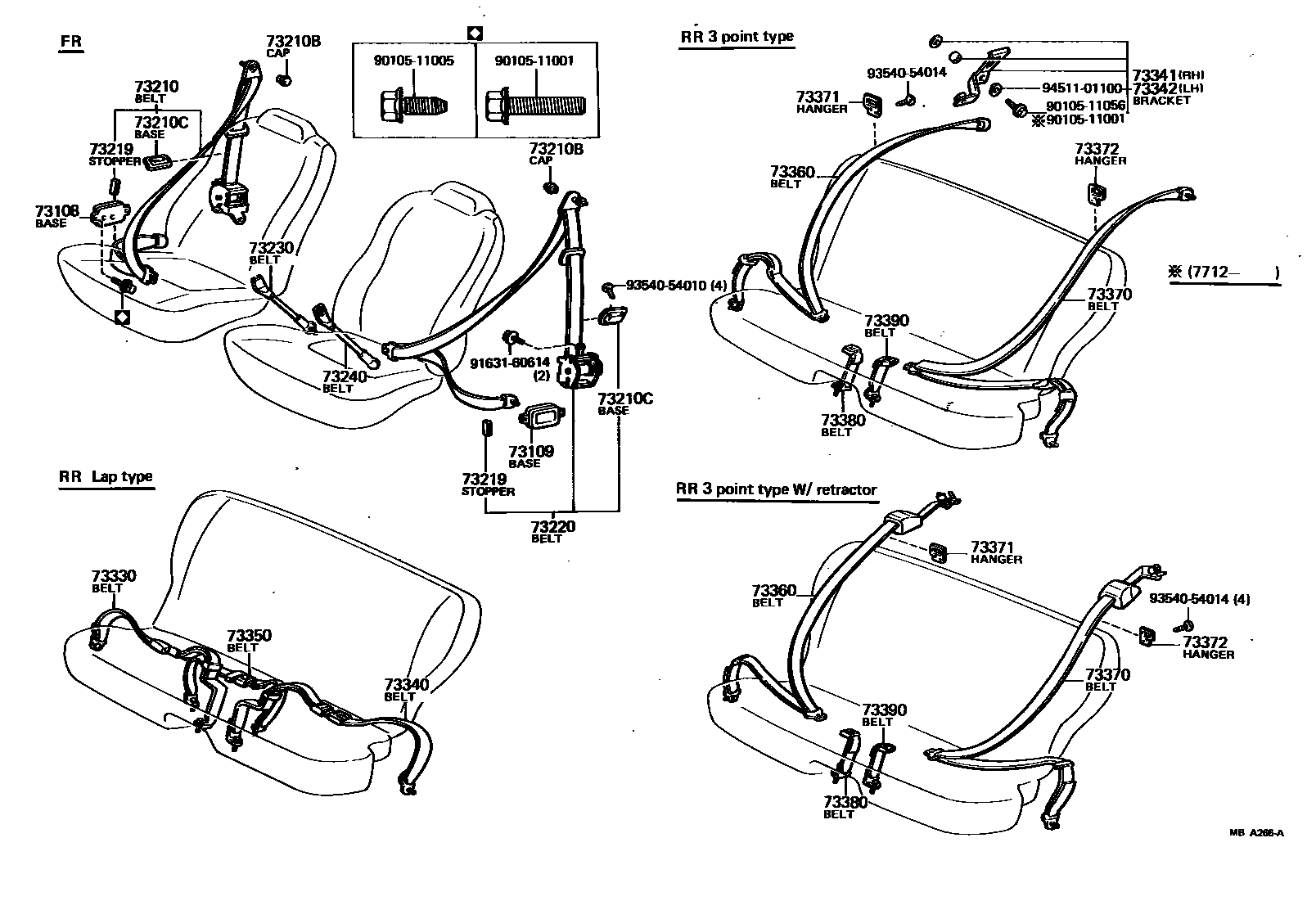 7104 — SEAT BELT & CHILD RESTRAINT SEAT