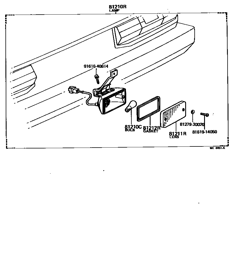 8116 — REAR FOG LAMP