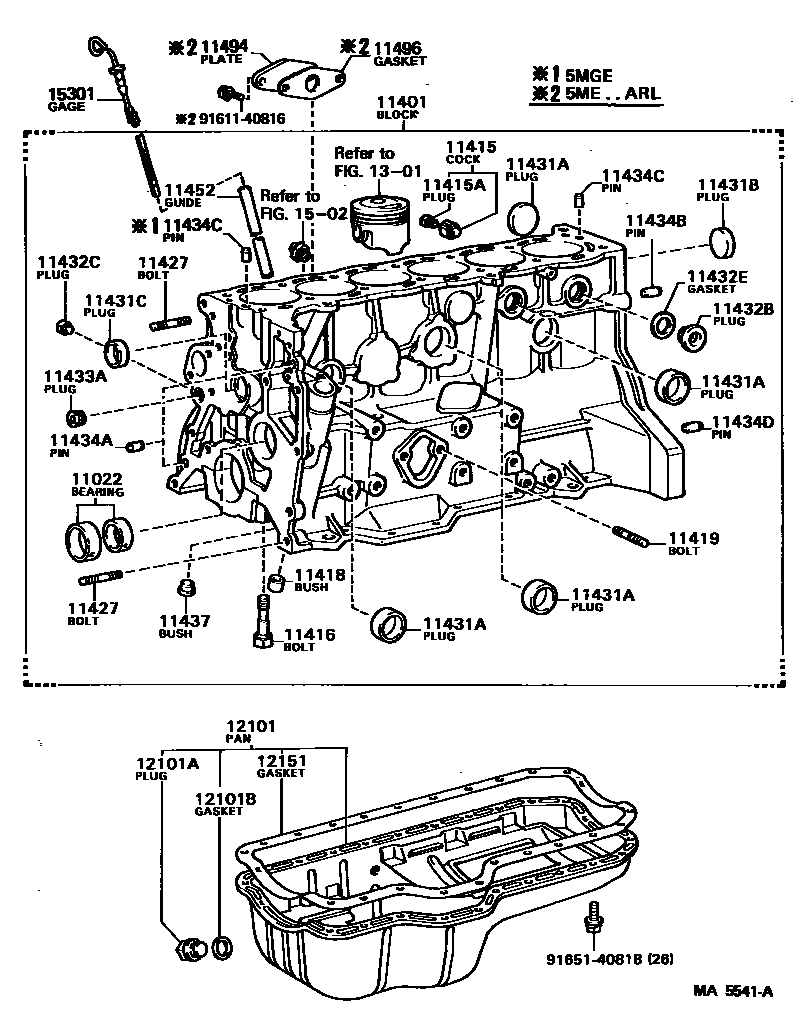 1105 — CYLINDER BLOCK