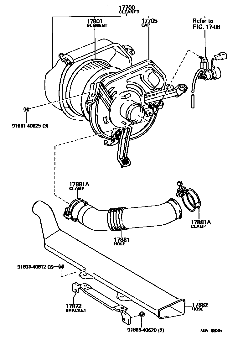 1703 — AIR CLEANER