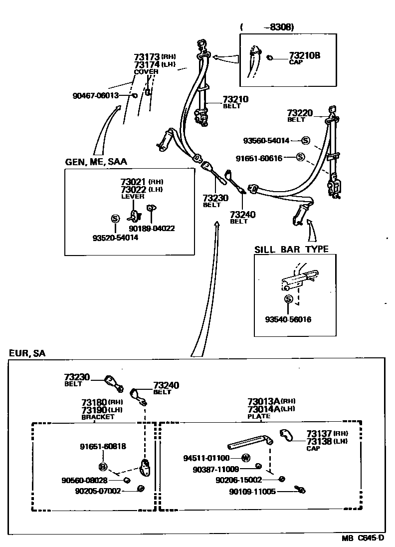 7104 — SEAT BELT & CHILD RESTRAINT SEAT