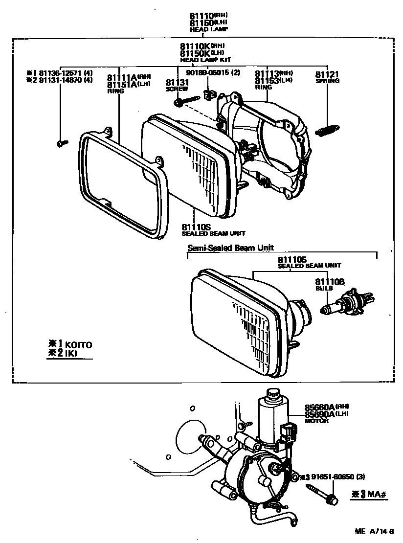 8101 — HEADLAMP