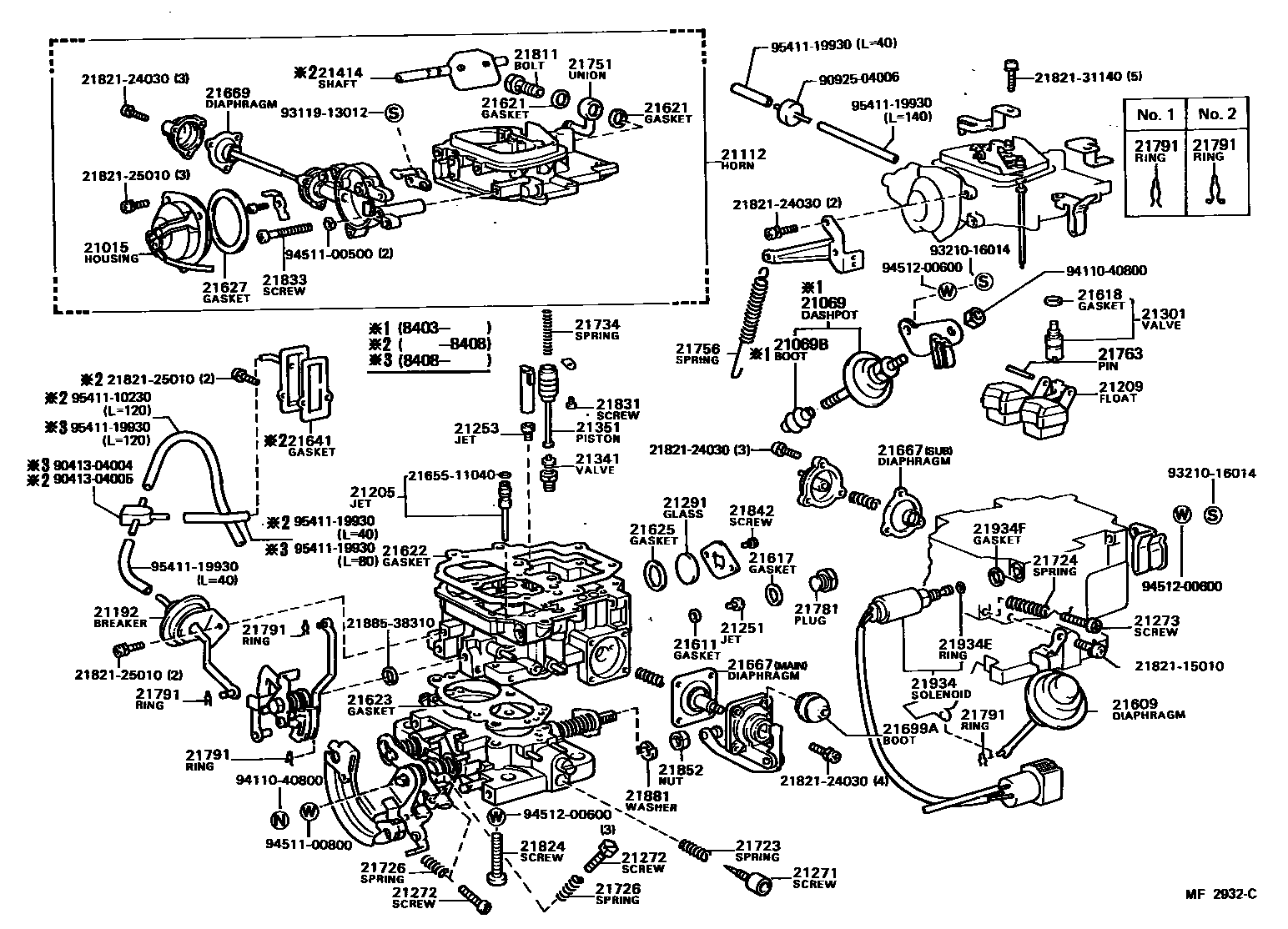 2103 — CARBURETOR