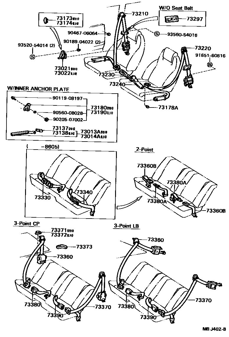 7104 — SEAT BELT & CHILD RESTRAINT SEAT
