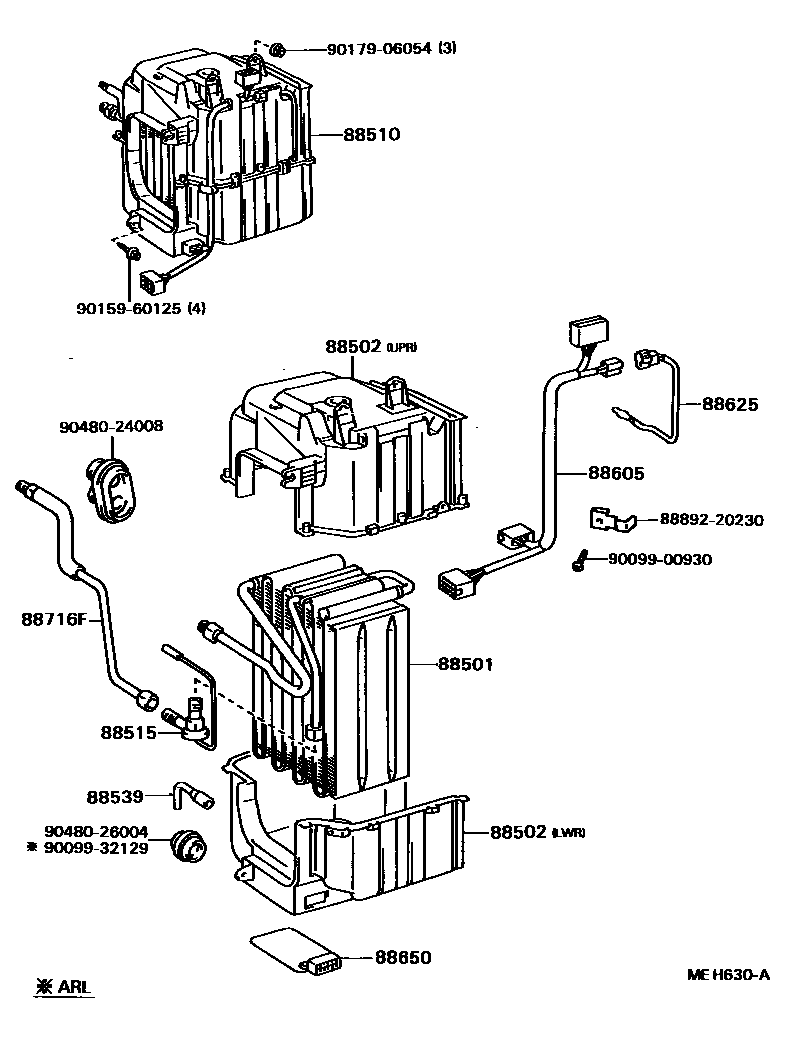 8714 — HEATING & AIR CONDITIONING - COOLER UNIT