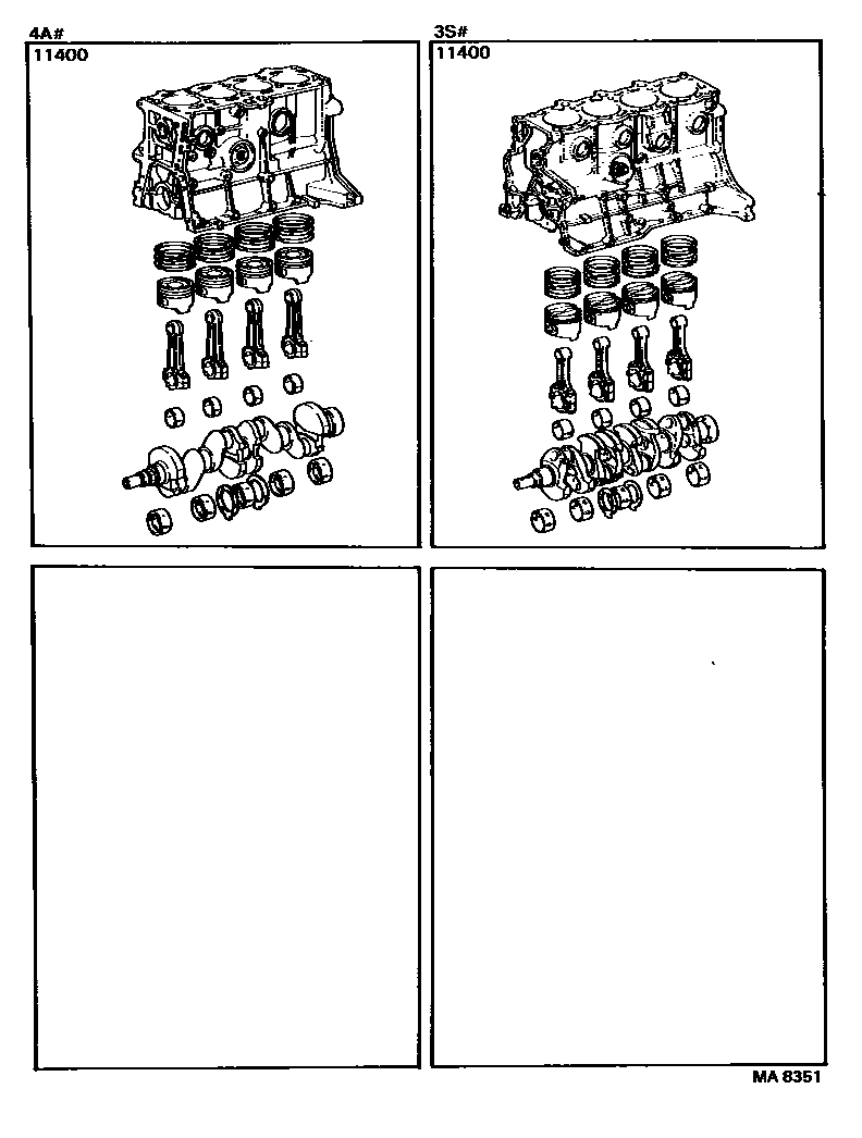 1102 — SHORT BLOCK ASSEMBLY