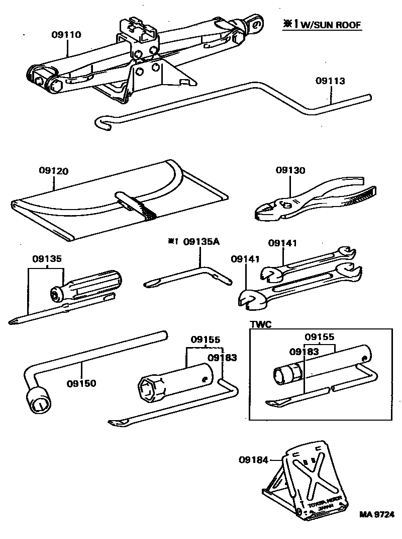 0901 — STANDARD TOOL