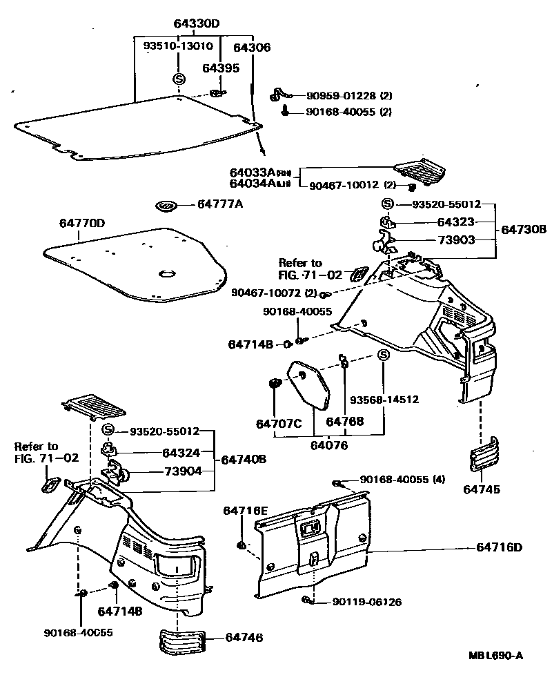 6404 — DECK BOARD & DECK TRIM COVER