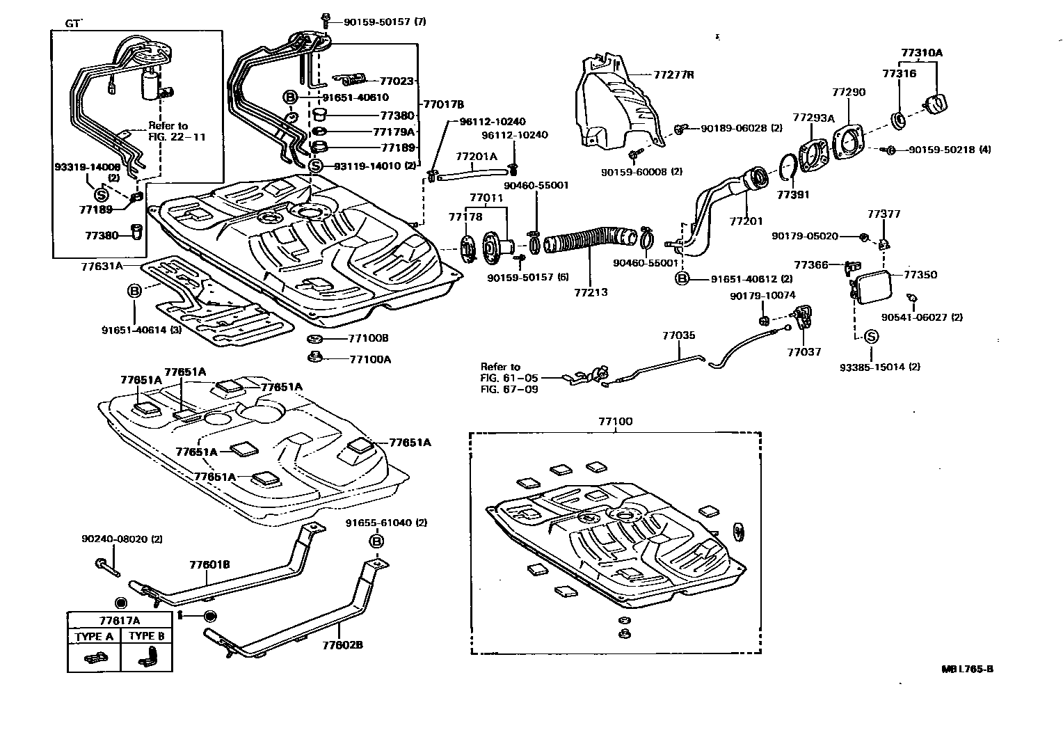 7701 — FUEL TANK & TUBE