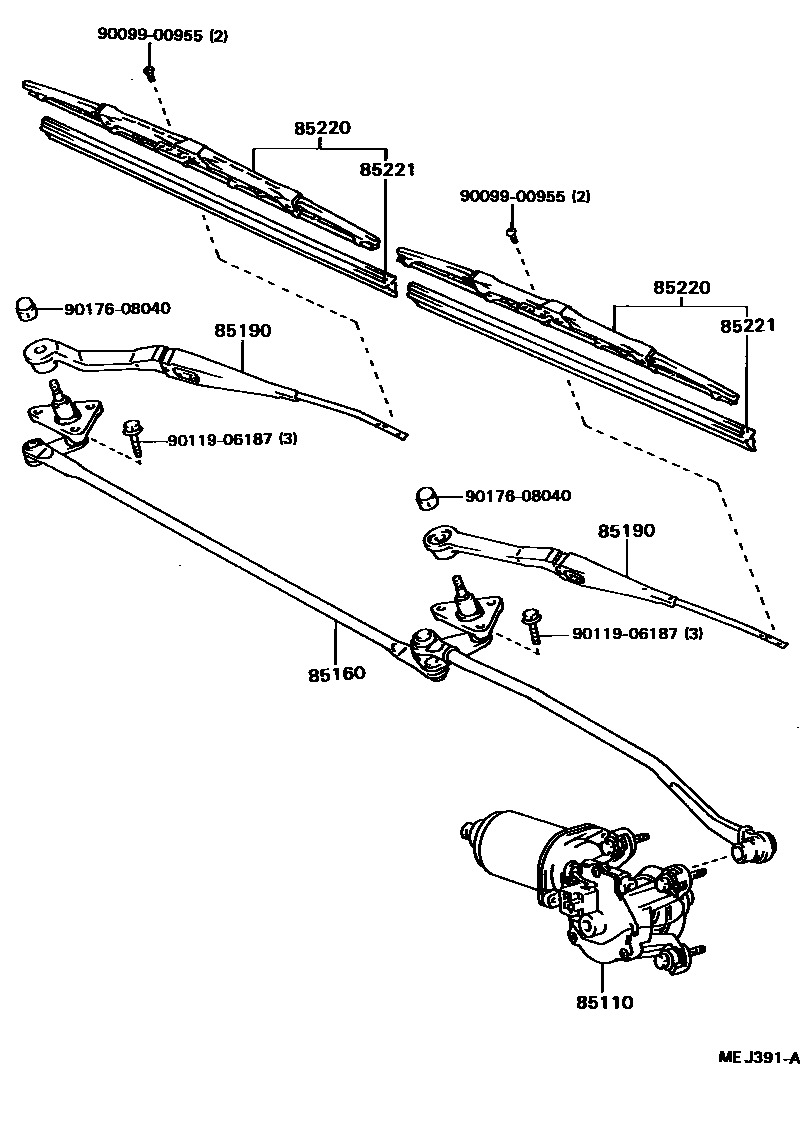 8501 — WINDSHIELD WIPER