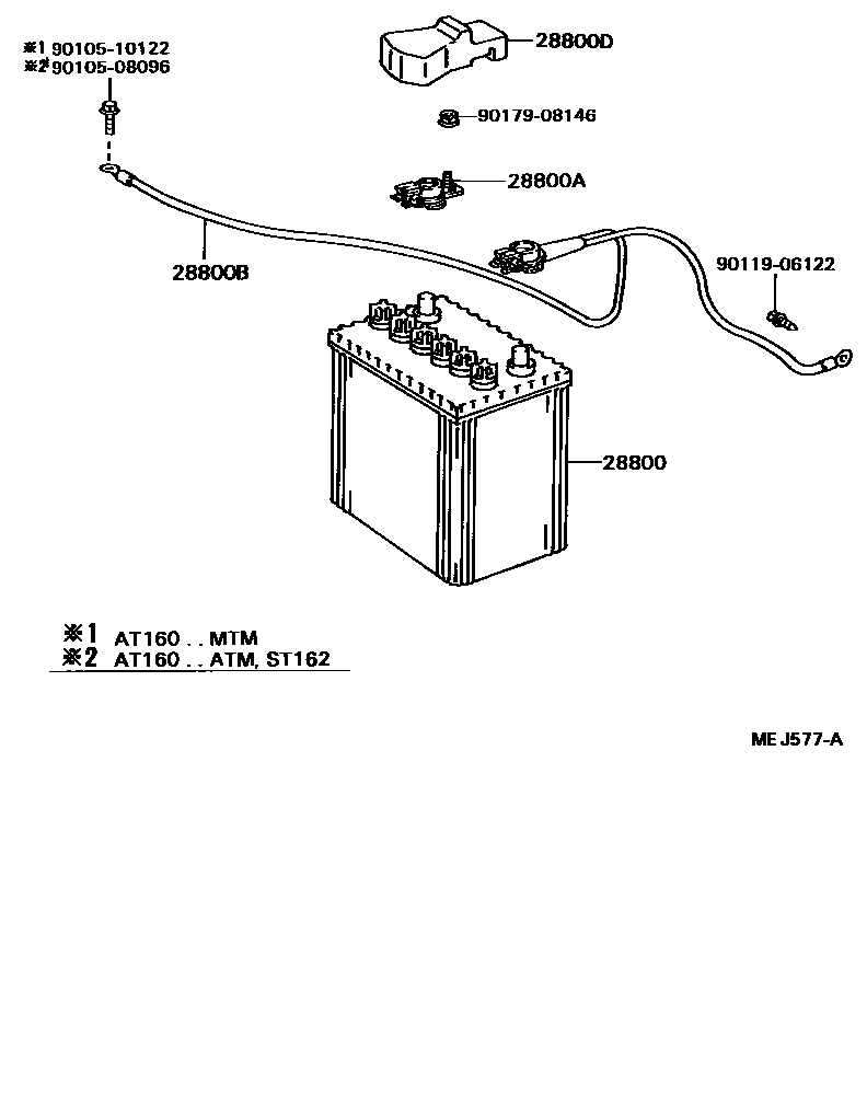 8201 — BATTERY & BATTERY CABLE