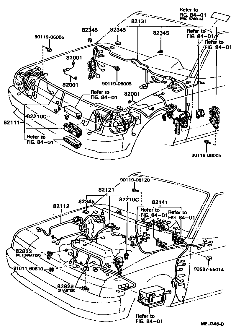 8202 — WIRING & CLAMP