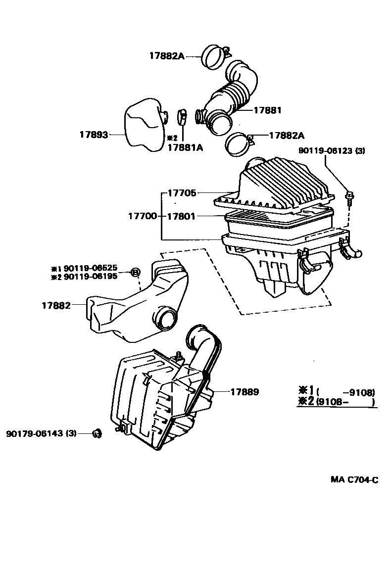 1703 — AIR CLEANER