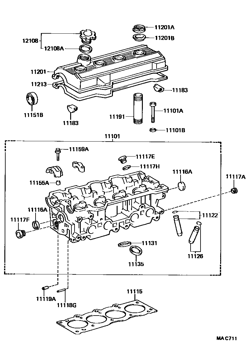 1104 — CYLINDER HEAD