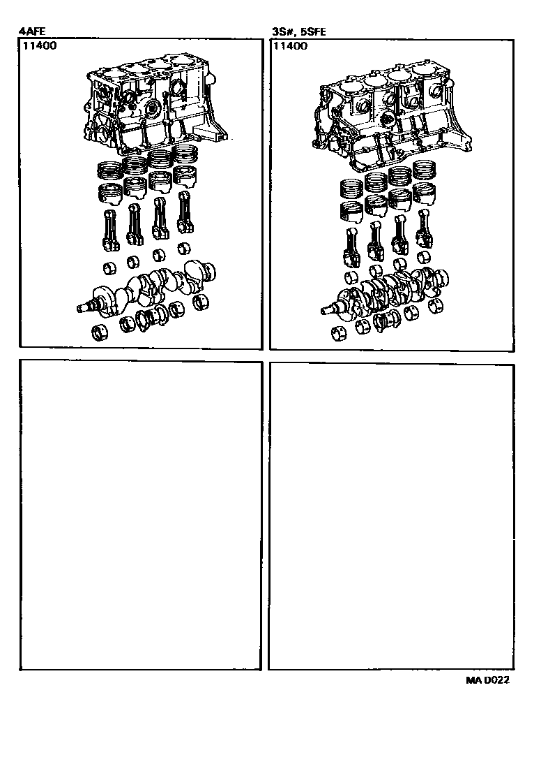 1102 — SHORT BLOCK ASSEMBLY