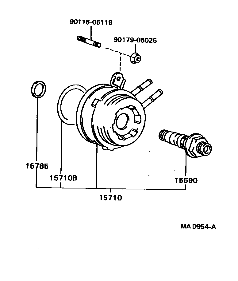 1503 — ENGINE OIL COOLER