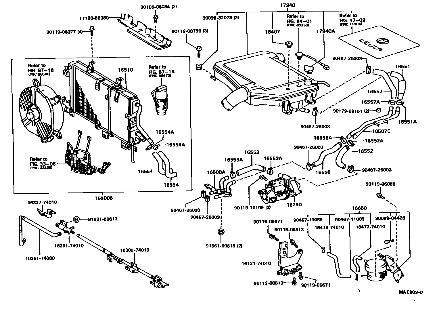 1604 — INTERCOOLER & SUB RADIATOR