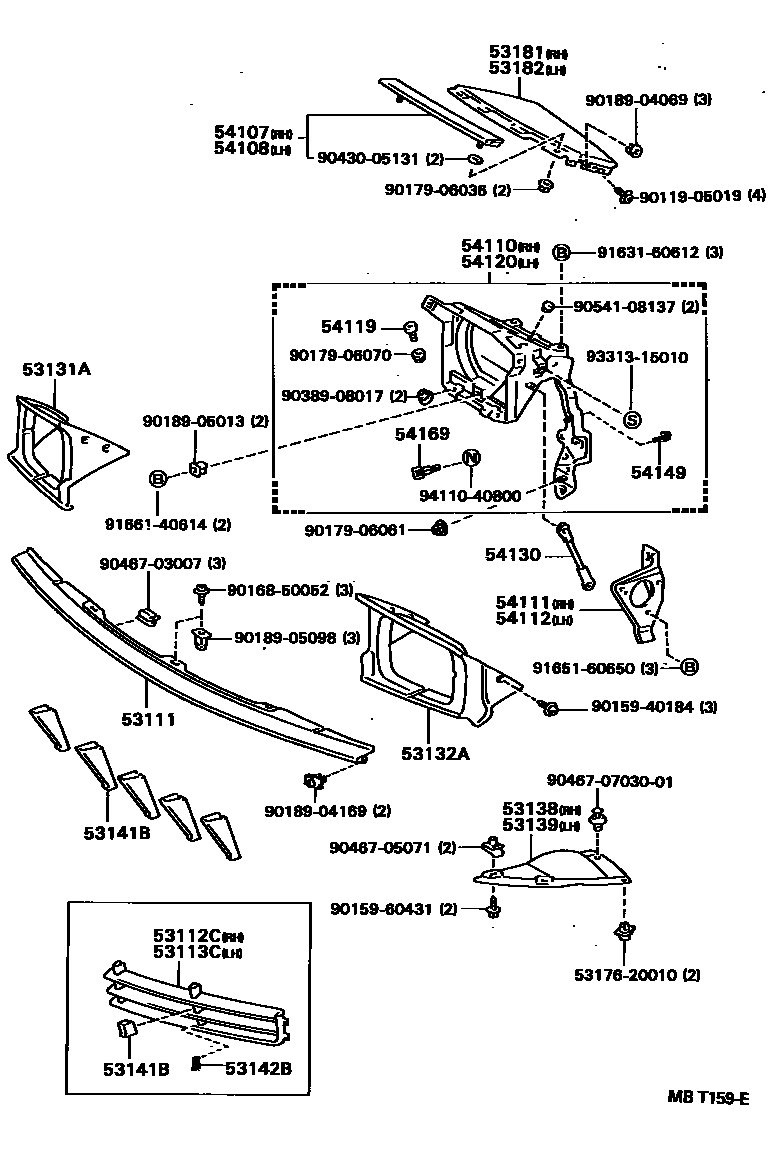 5301 — RADIATOR GRILLE