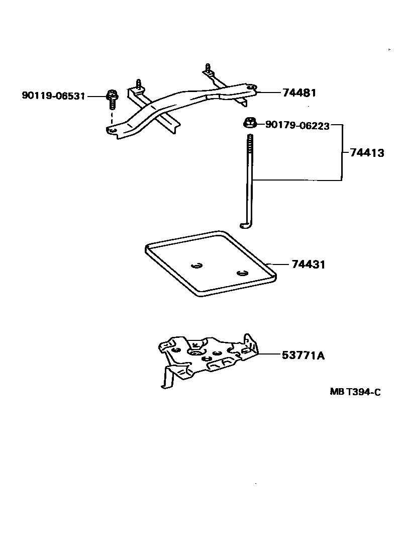 7402 — BATTERY CARRIER
