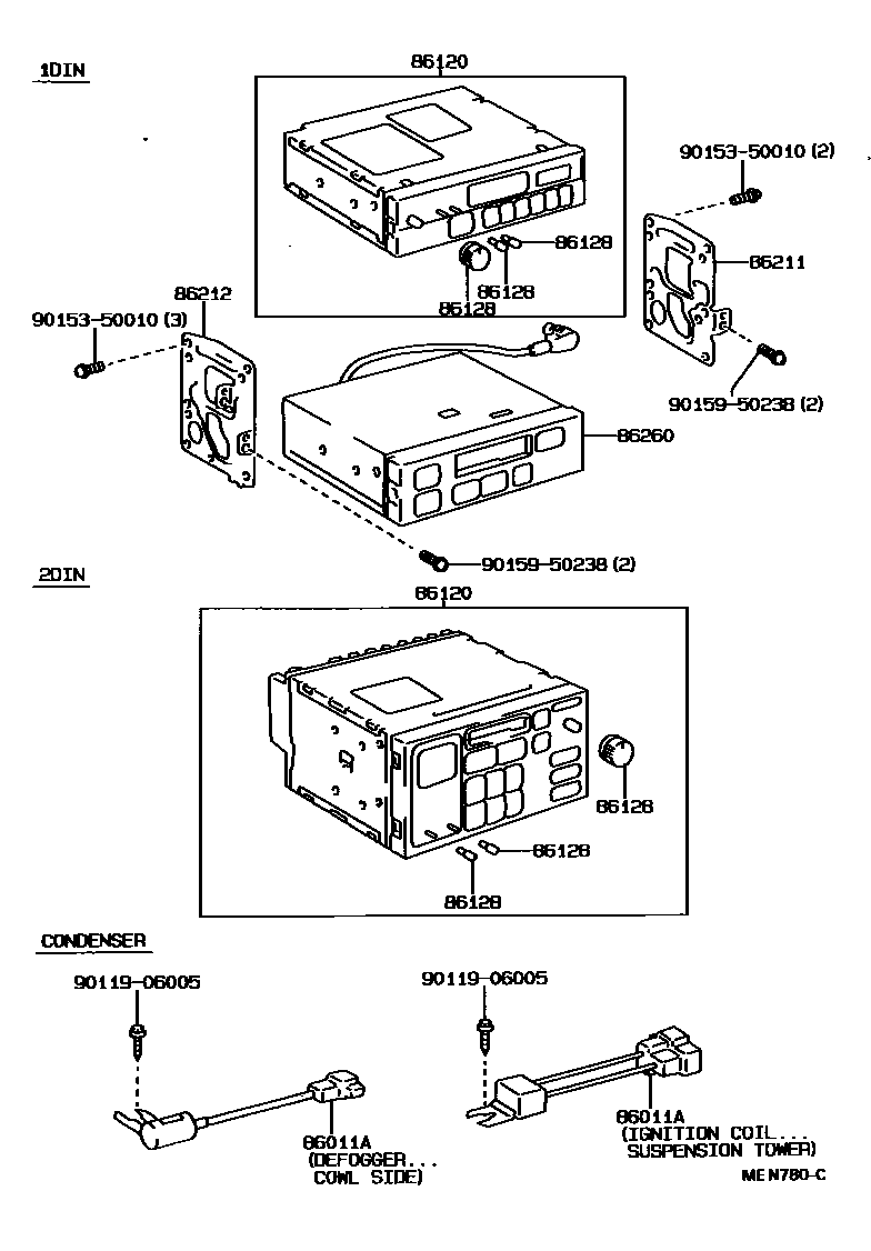 8601 — RADIO RECEIVER & AMPLIFIER & CONDENSER