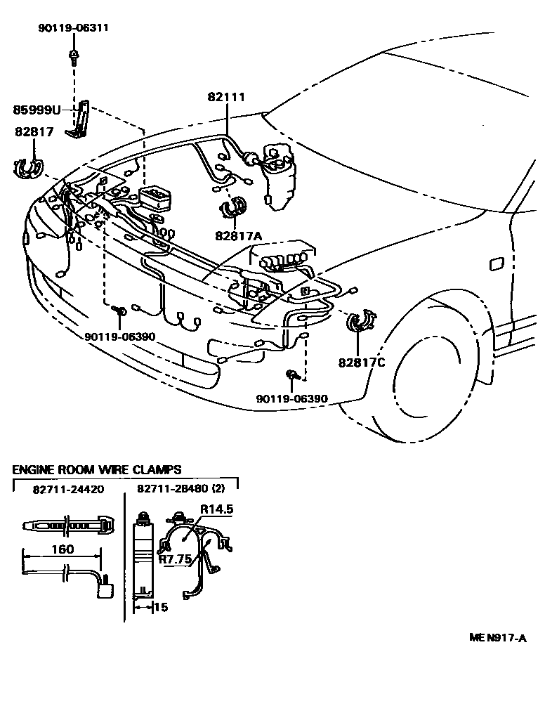8202 — WIRING & CLAMP