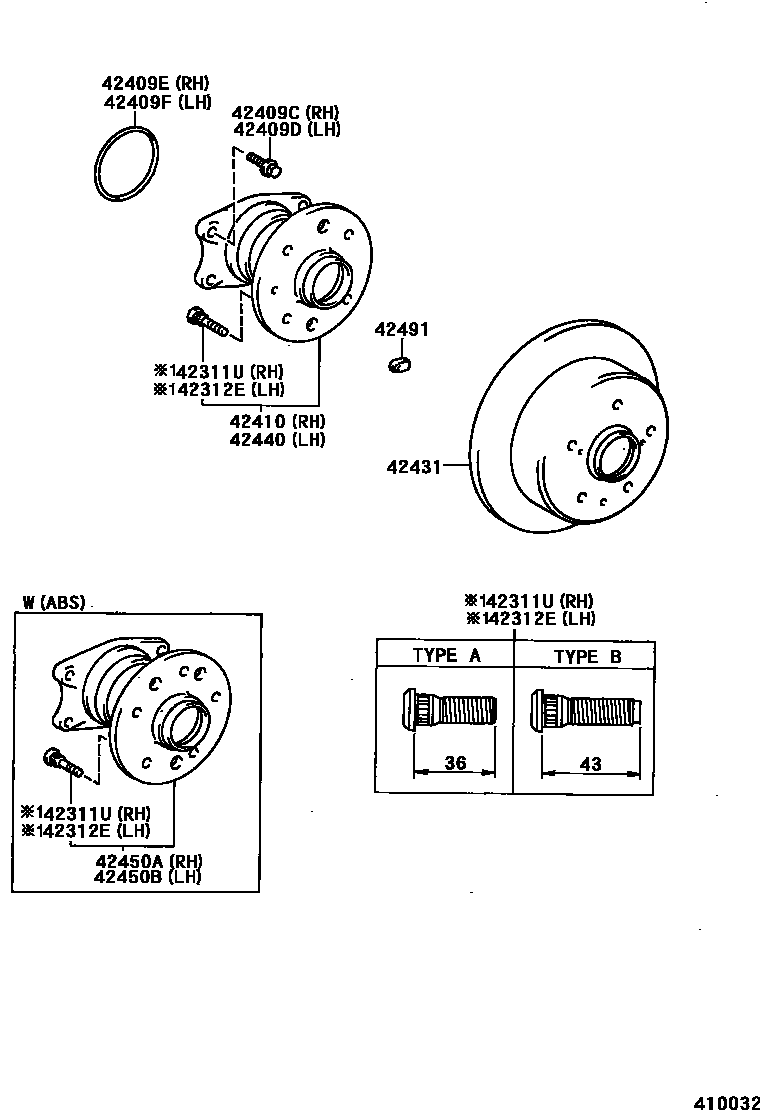 4102 — REAR AXLE SHAFT & HUB