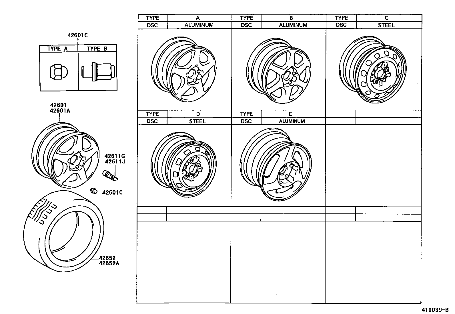 4103 — DISC WHEEL & WHEEL CAP