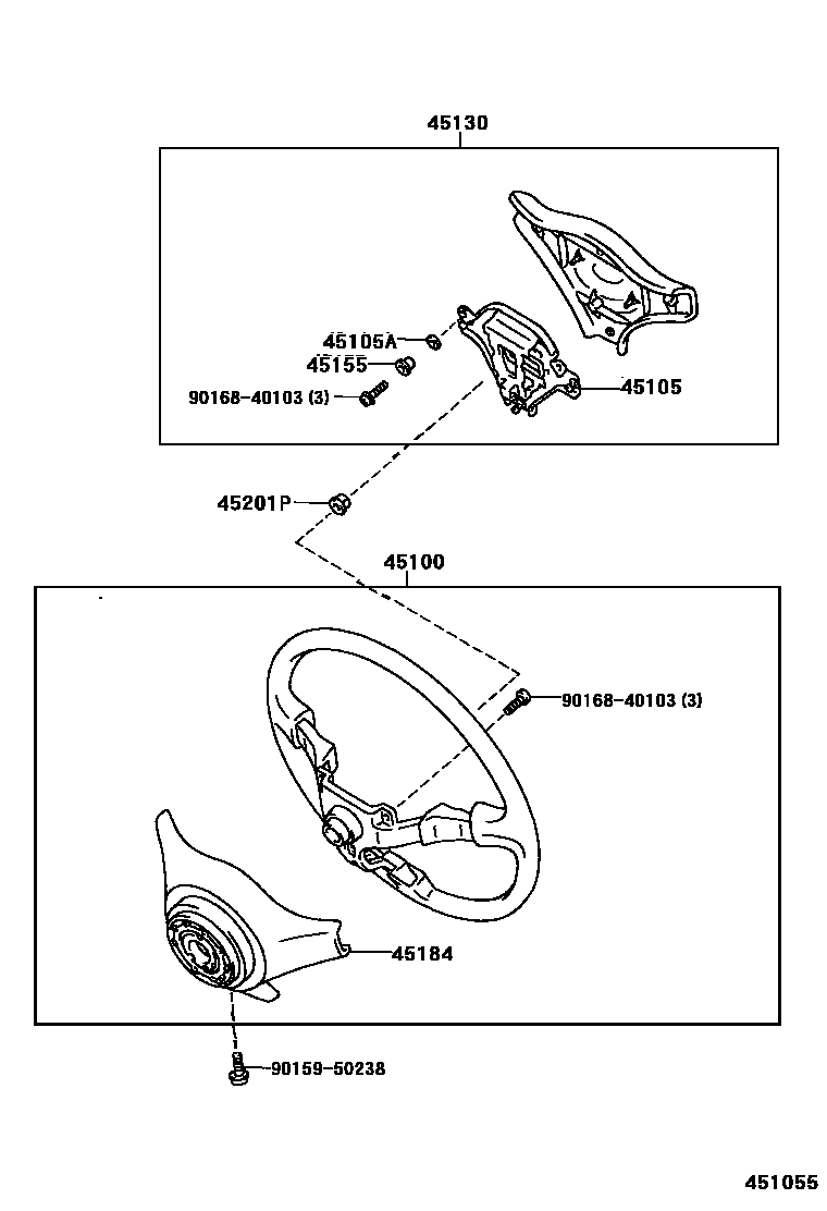 4504 — STEERING WHEEL