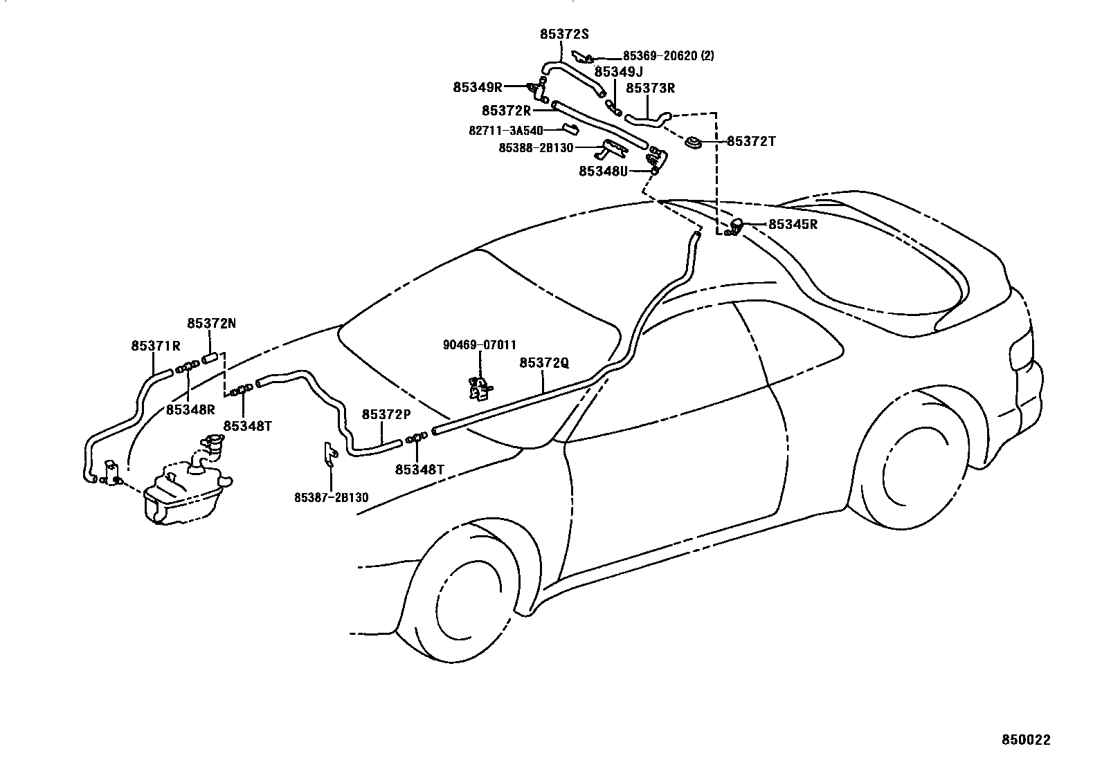 8504 — REAR WASHER