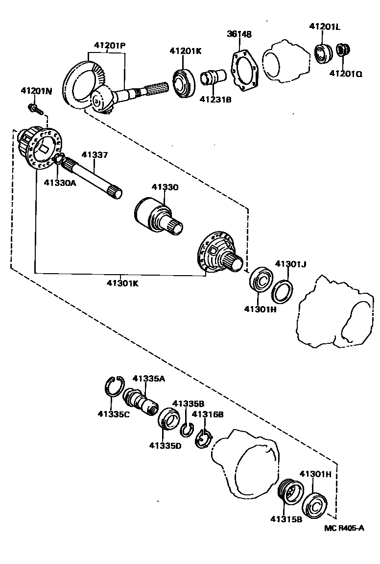 3610 — TRANSFER GEAR
