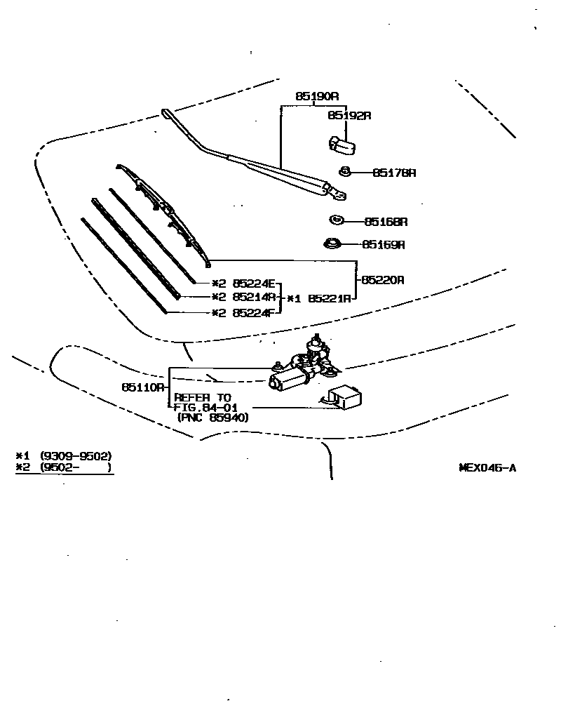 8502 — REAR WIPER