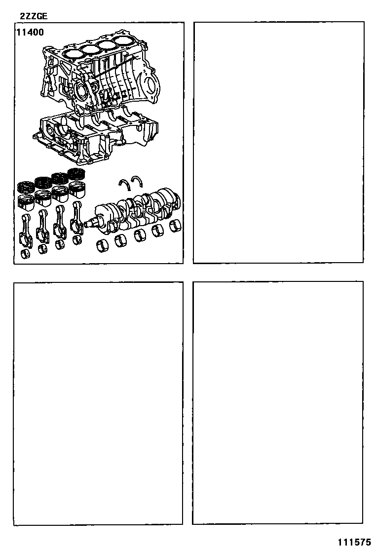 1102 — SHORT BLOCK ASSEMBLY