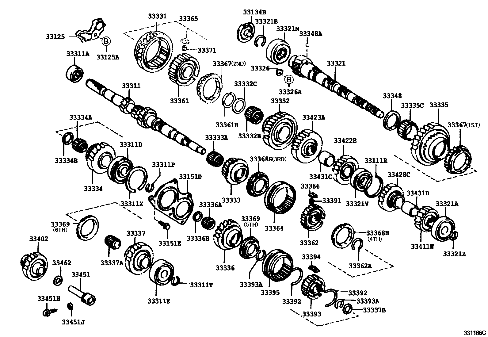 3305 — TRANSMISSION GEAR (MTM)
