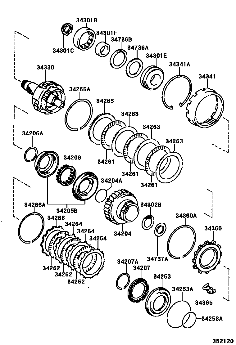 3506 — OVERDRIVE GEAR (ATM)