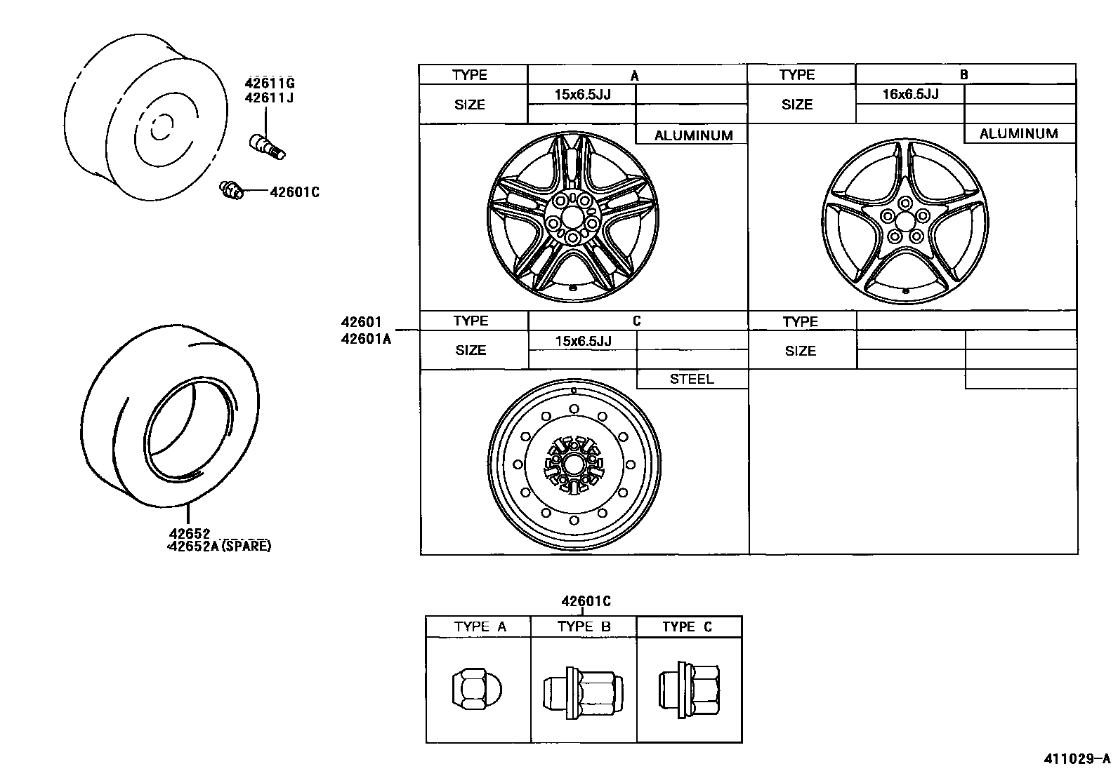 4103 — DISC WHEEL & WHEEL CAP