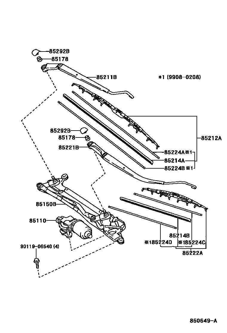 8501 — WINDSHIELD WIPER