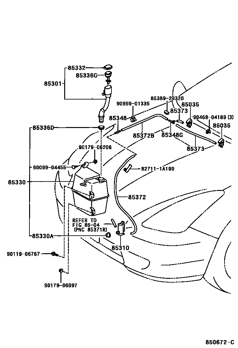 8503 — WINDSHIELD WASHER