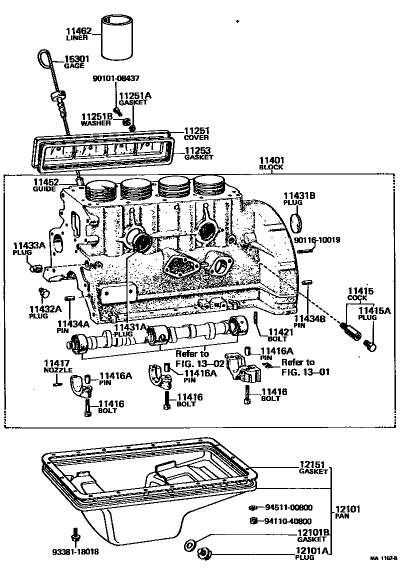 1105 — CYLINDER BLOCK